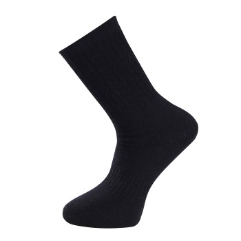 Trofé Trofe Mixed Wool Sock Strømper Sort Str 39/42 Dame