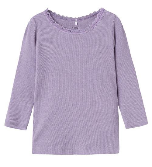 Se Name It Bluse - Noos - NmfKab - Heirloom Lilac ved KidsWorld