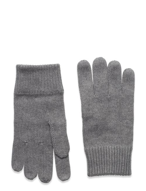 Tommy Hilfiger Essential Flag Knitted Gloves Tommy Hilfiger Grey