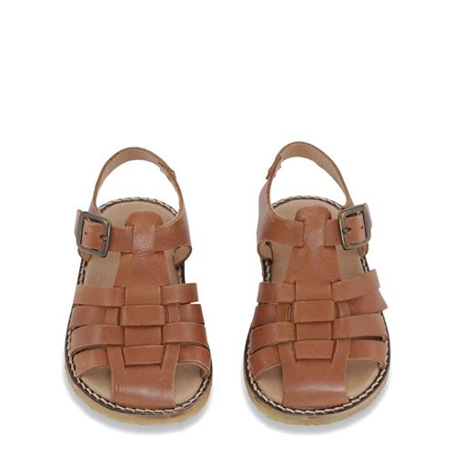 Se Konges Sløjd Minou Sandaler Med Hæl Cognac | Brun | 26 EU ved Babyshop