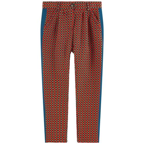 Bleu comme gris Printed Pants | Rød | 10 years