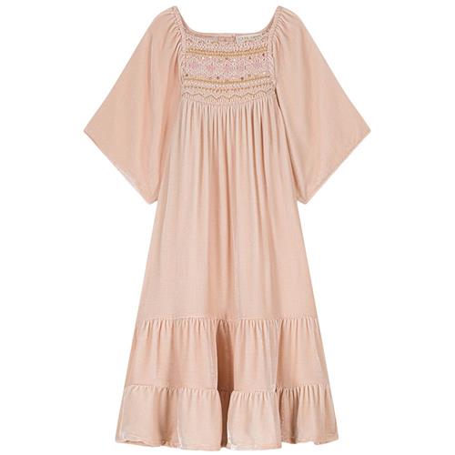 Se Louise Misha Olivina Kjole Blush | Lyserød | 3 years ved Babyshop