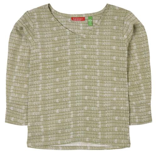 Se Bakker Made With Love April Print Top Green | Grønn | 14 years ved Babyshop