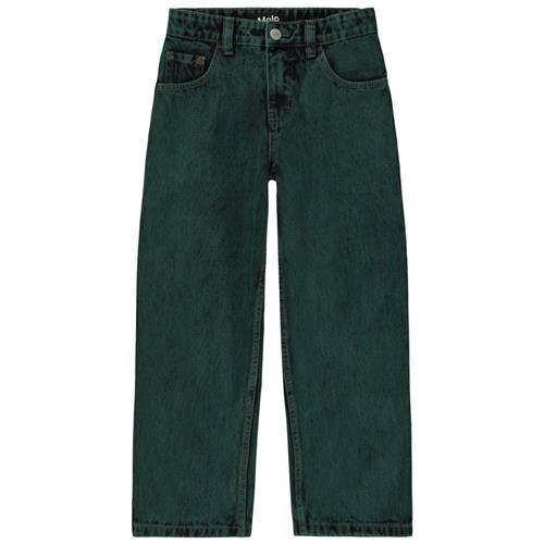 Molo Aiden Jeans Green Overdye | Grønn | 122 cm