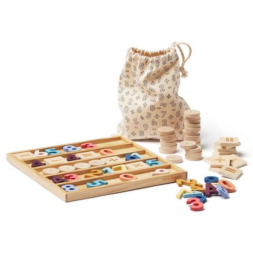 Kid's Concept Calculus board Play Sæt Beige | Beige | 3-6