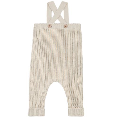 Se 1+ in the family Maud Strikkede Smaekbukser Ecru | Beige | 3 months ved Babyshop