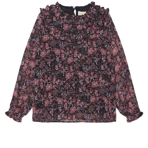 Creamie Blomstret Bluse Lyserød | Lyserød | 116 cm