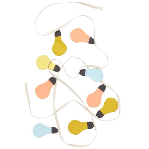 Kid's Concept Guirlande Med Dekorative Glødepærer One Size      Unisex