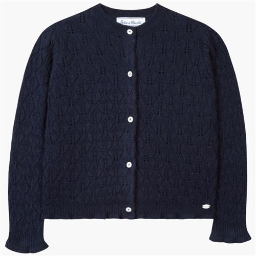 Tartine et Chocolat Cardigan Navyblå | Marine blå | 12 years