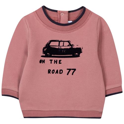 Se Tartine et Chocolat Sweatshirt Med Tryk Lyserød | Lyserød | 4 years ved Babyshop