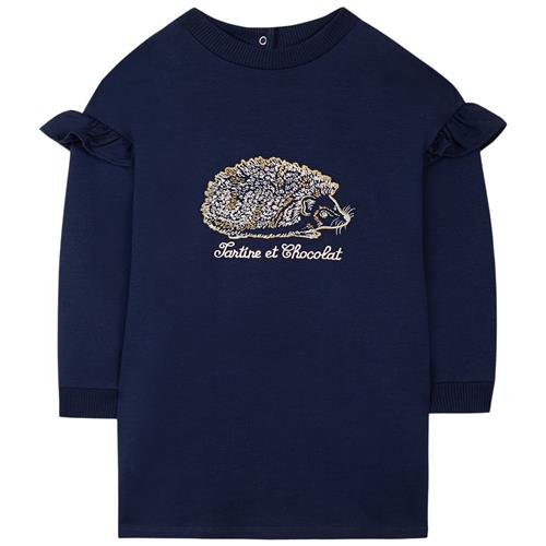 Se Tartine et Chocolat Jogge-kjole Navyblå | Marine blå | 5 years ved Babyshop