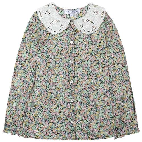 Tartine et Chocolat Blomstret Bluse Sort | Sort | 5 years