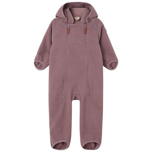 Se Kuling Livigno Genanvendt Vindfleeceoverall Syrenfarvet | Lilla | 68 cm ved Babyshop