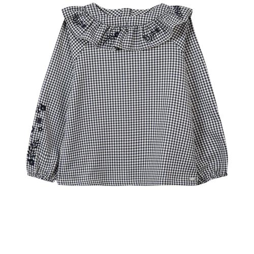 Tartine et Chocolat Gingham Bluse Navyblå | Marine blå | 3 years