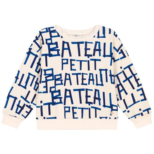 Petit Bateau Logo Sweatshirt Cremefarvet |  | 10 years