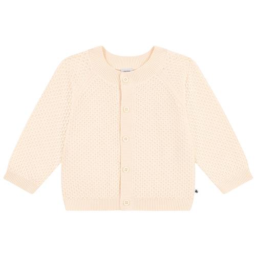 Se Petit Bateau Strikket Babycardigan Beige | Beige | 12 months ved Babyshop