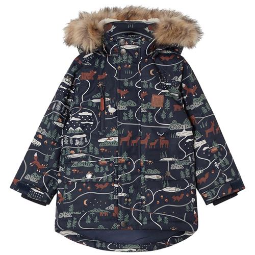 Kuling Val Thorens Parka Navy Landscape | Marine blå | 86 cm