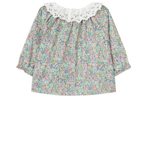 Tartine et Chocolat Blomstret Bluse Multifarvet | Grå | 3 years