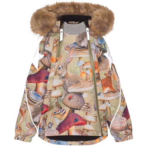 Molo Hopla Jakke Fungi Habitat 98 cm  Beige  98 cm  Unisex