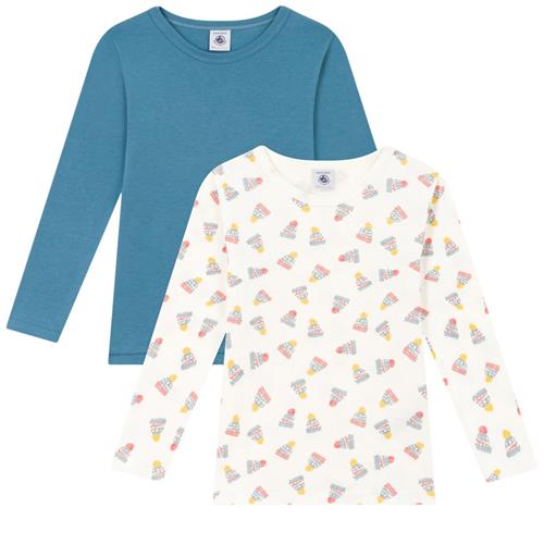 Se Petit Bateau 2-pak T-Shirter Cremefarvede | Grønn | 8 years ved Babyshop