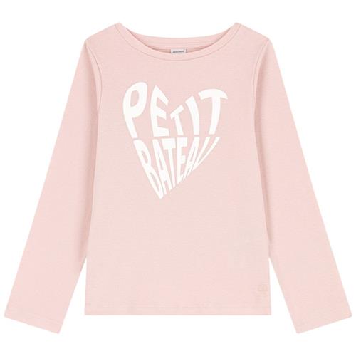 Petit Bateau Langærmet T-shirt Lyserød | Lyserød | 4 years