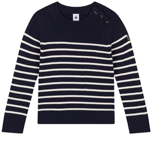 Petit Bateau Stribet Trøje Navyblå | Marine blå | 6 years