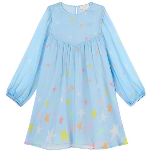 Se Stella McCartney Kids Stjernetryk Kjole Blå | Blå | 8 years ved Babyshop