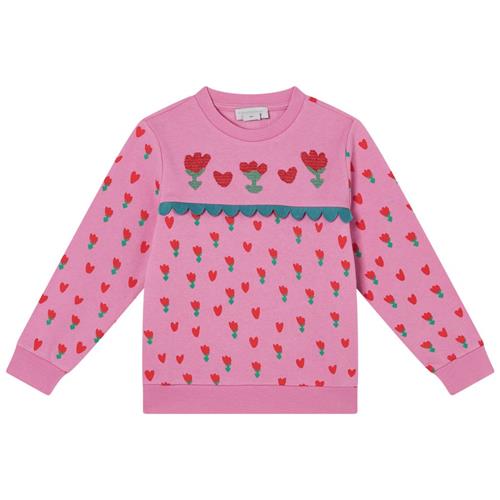 Se Stella McCartney Kids Blomstret Sweatshirt Lyserød | Lyserød | 12 years ved Babyshop