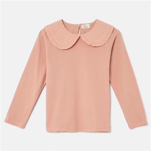 Cozmo Basic Collar T-shirt Pink | Lyserød | 3 years