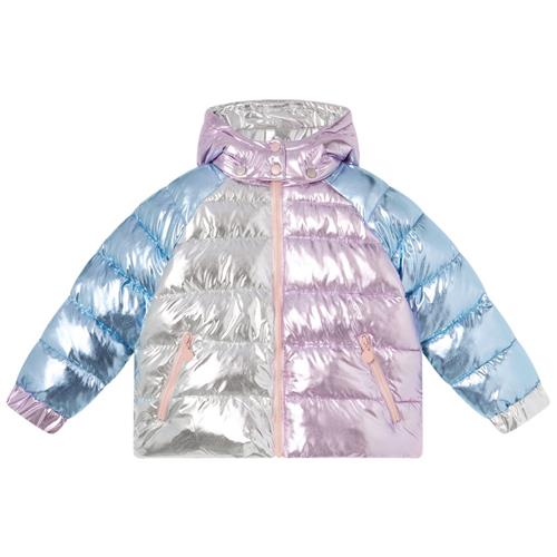 Stella McCartney Kids Metallisk Kontrastfarvet Vinterjakke Multifarvet | Guld | 14 years