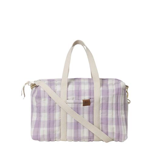 Fabelab Gingham Quiltet Sports Taske Syrenfarvet | Lilla | 0