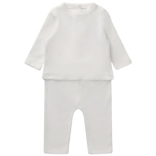 Se Lalaby Joggesæt Naturhvid |  | 18 months ved Babyshop