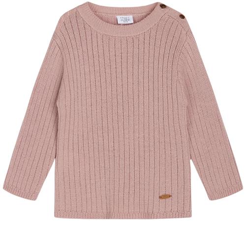 Se Hust&Claire Pil Pullover Trøje Shade Rose | Lyserød | 74 cm ved Babyshop