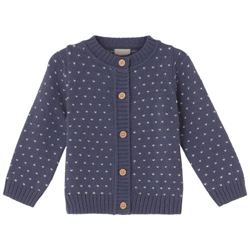 Se Buddy & Hope Fanny Cardigan Blueberry | Blå | 62/68 cm ved Babyshop