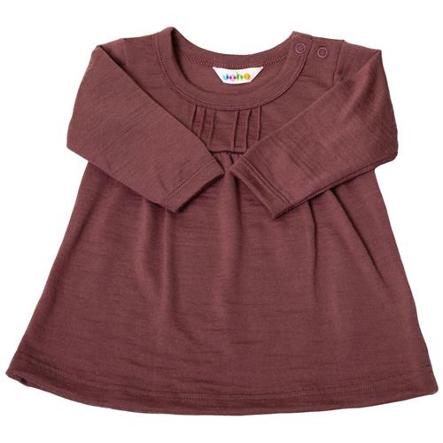 Se Joha Bluse I Uld Vinrød | Lilla | 110 cm ved Babyshop