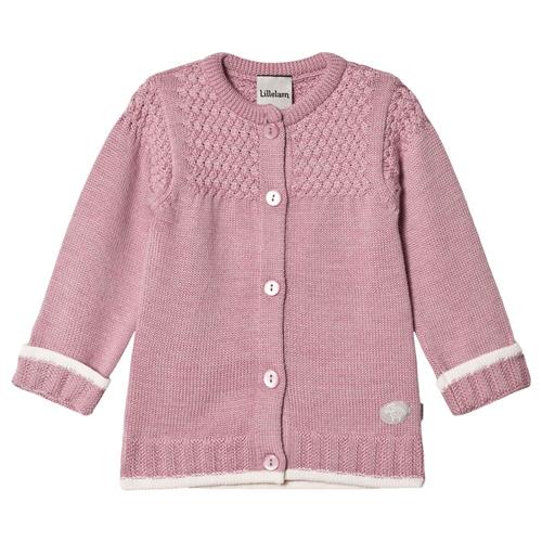 Lillelam Classic Cardigan Lyng-lilla | Lilla | 80 cm