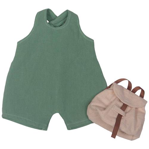 Micki Rubens Barn Spring Romper Til Dukke Grøn 3-6 Y      Unisex