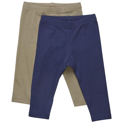 Se Minymo 2-pak Leggings Navyblå | Marine blå | 68 cm ved Babyshop