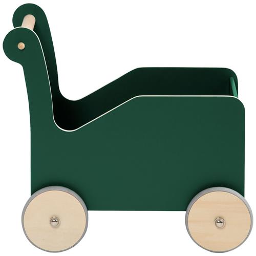 Se sebra Lære-gå-vogn Bottle Green | Grønn | 1-4 ved Babyshop