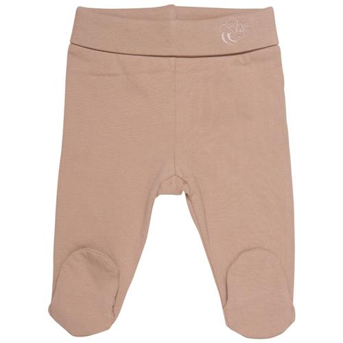 Se Fixoni Footed Leggings Stucco | Hvid | 32 cm ved Babyshop