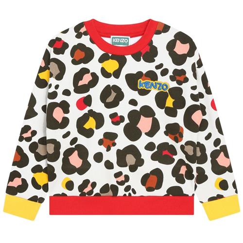 Kenzo Mønstret Sweatshirt Stone | Beige | 5 years