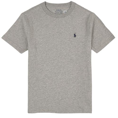 Se Ralph Lauren T-shirt Andover Heather | Grå | 88-93 cm ved Babyshop