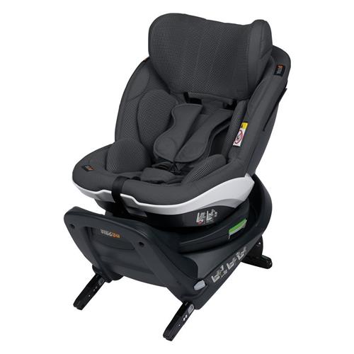 Se BeSafe iZi Twist i-Size Autostol Anthracite Mesh | Grå | 7-5 ved Babyshop