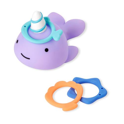 Se Skip Hop Narwhal Ring Toss Badelegetøj | Lilla | 0-3 ved Babyshop