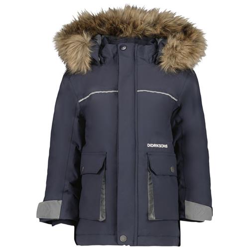 Didriksons Kure Kids Parka Navyblå | Marine blå | 90 cm