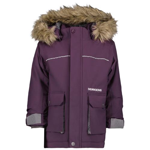 Didriksons Kure Kids Parka Plumb | Lilla | 100 cm