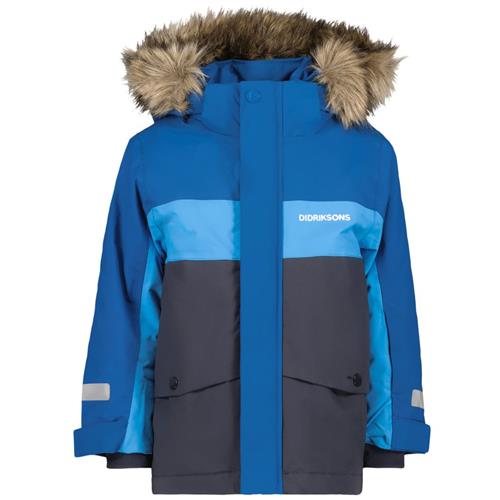 Didriksons Bjärven Kids Parka Classic Blue | Blå | 80 cm