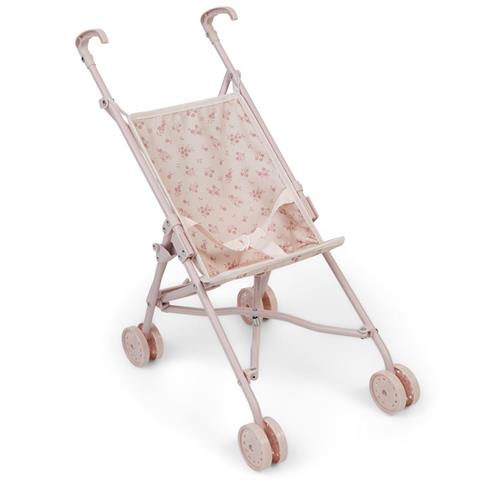 Se Stoy Blomstret Dukke Klapvogn Lyserød | Lyserød | 3-6 ved Babyshop