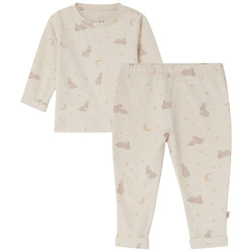 Se Buddy & Hope GOTS Konrad Pyjamas Nightfall Bunny |  | 74/80 cm ved Babyshop