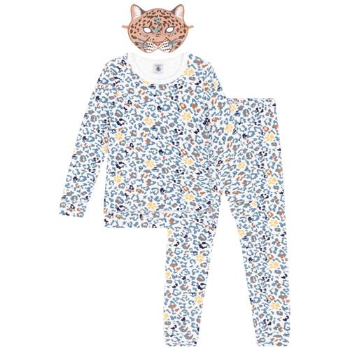 Petit Bateau Leopardmønstret Pyjamas Cremefarvet |  | 5 years